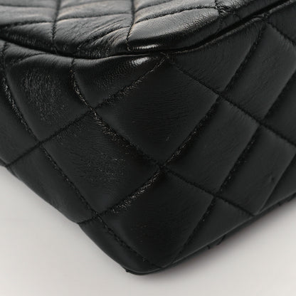 Chanel Lambskin Quilted Multi Chain Hobo Black 8 of 9