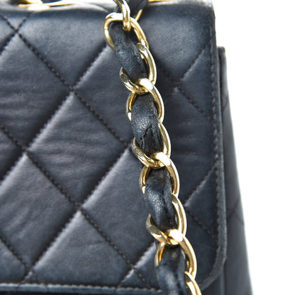 Chanel Lambskin Quilted XL Jumbo Single Flap Black 28 of 31