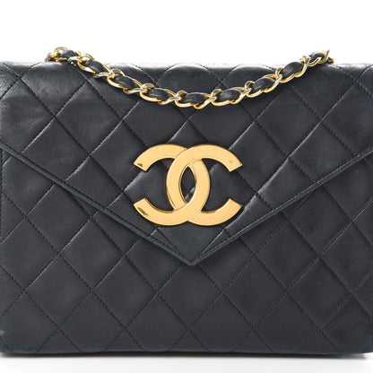 Chanel Lambskin Quilted Flap Bag Black 9 of 17