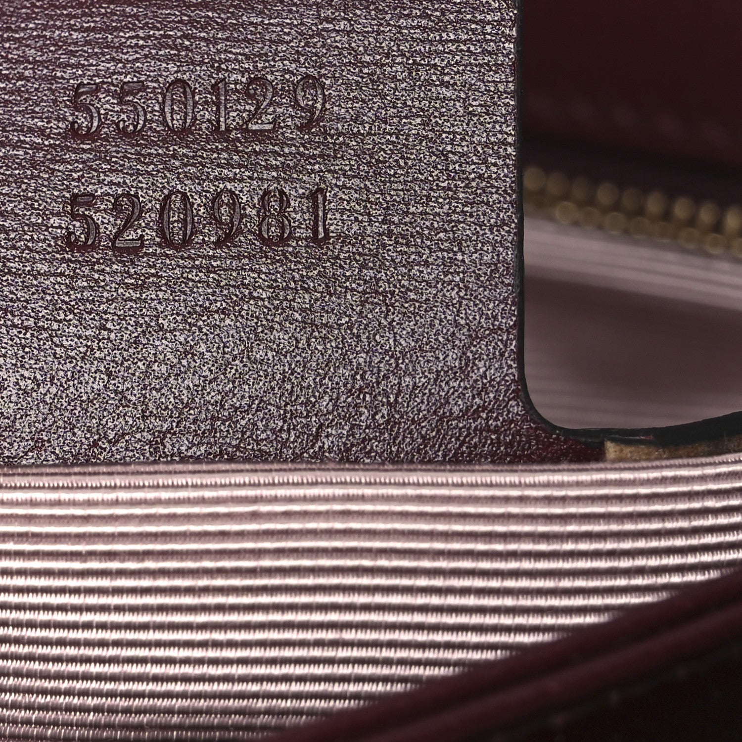 Gucci Vitello Palmellato Lux Small Arli Flap Shoulder Bag Vintage Bordeaux 7 of 13
