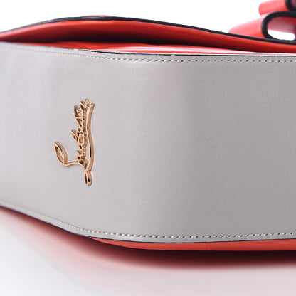Christian Louboutin Soft Calfskin Small Sweety Charity Shoulder Bag Flame 8 of 9