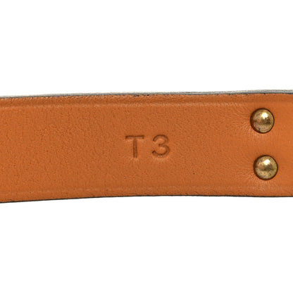 Hermes Swift Kelly Double Tour Bracelet T3 Bleu Paon 6 of 7