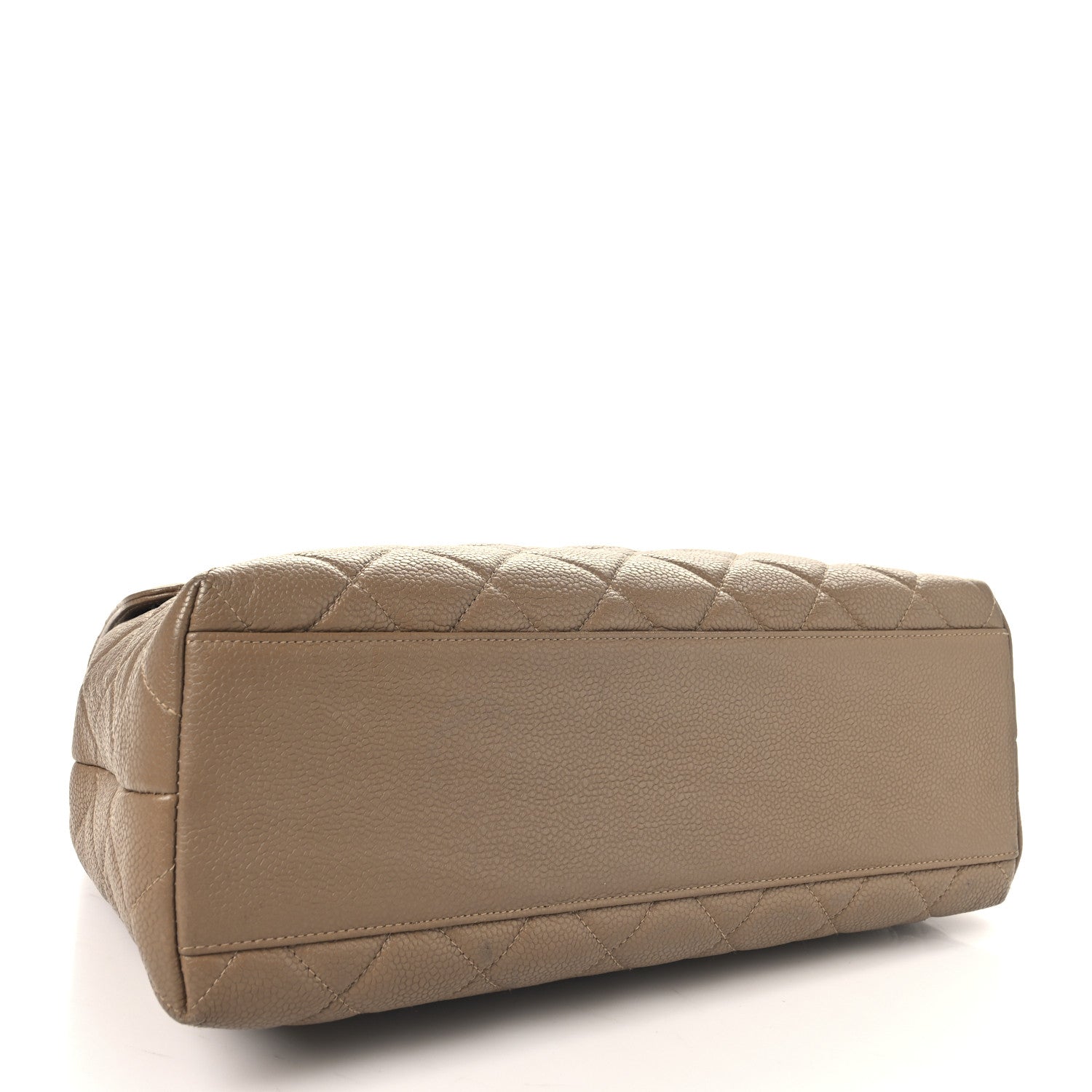 Chanel Caviar Quilted Jumbo Kelly Flap Beige 4 of 11
