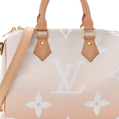 Louis Vuitton Monogram Giant By The Pool Speedy Bandouliere 25 Brume 9 of 11