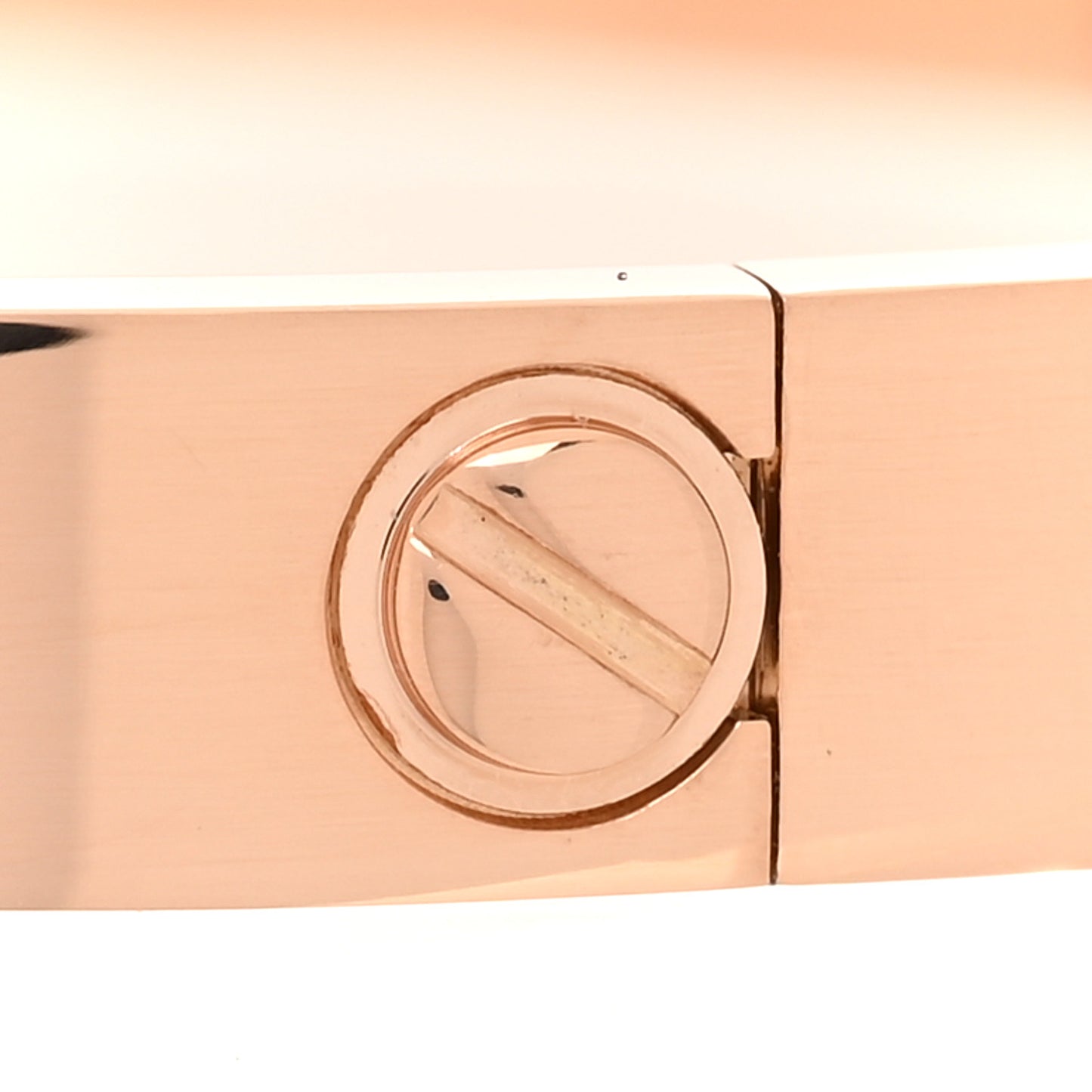 18K Pink Gold 4 Diamond LOVE Bracelet 19