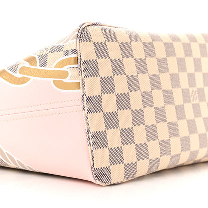 Louis Vuitton Damier Azur Nautical Neverfull MM 9 of 12