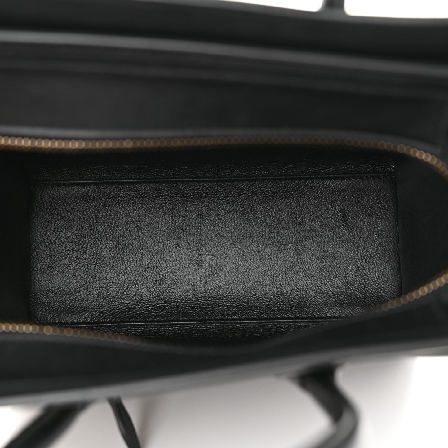 Smooth Calfskin Nano Luggage Black