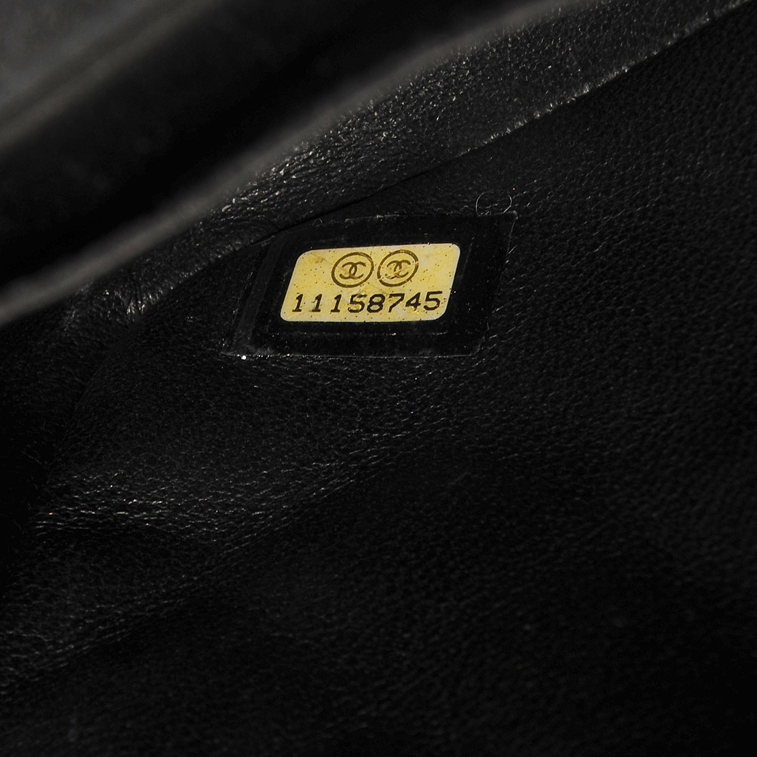 Chanel Lambskin Quilted East West Flap Black 7 of 8