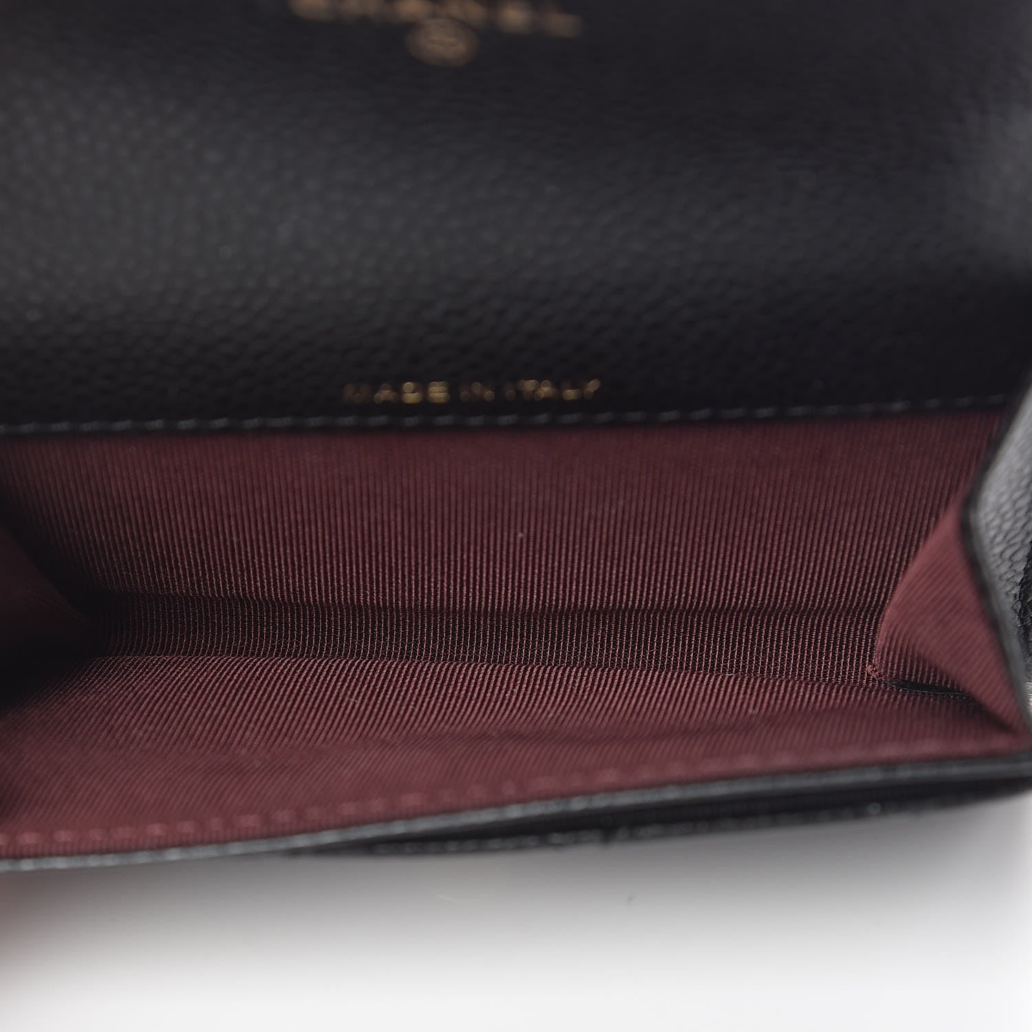 Chanel Caviar Quilted Flap Card Holder Black 5 of 9