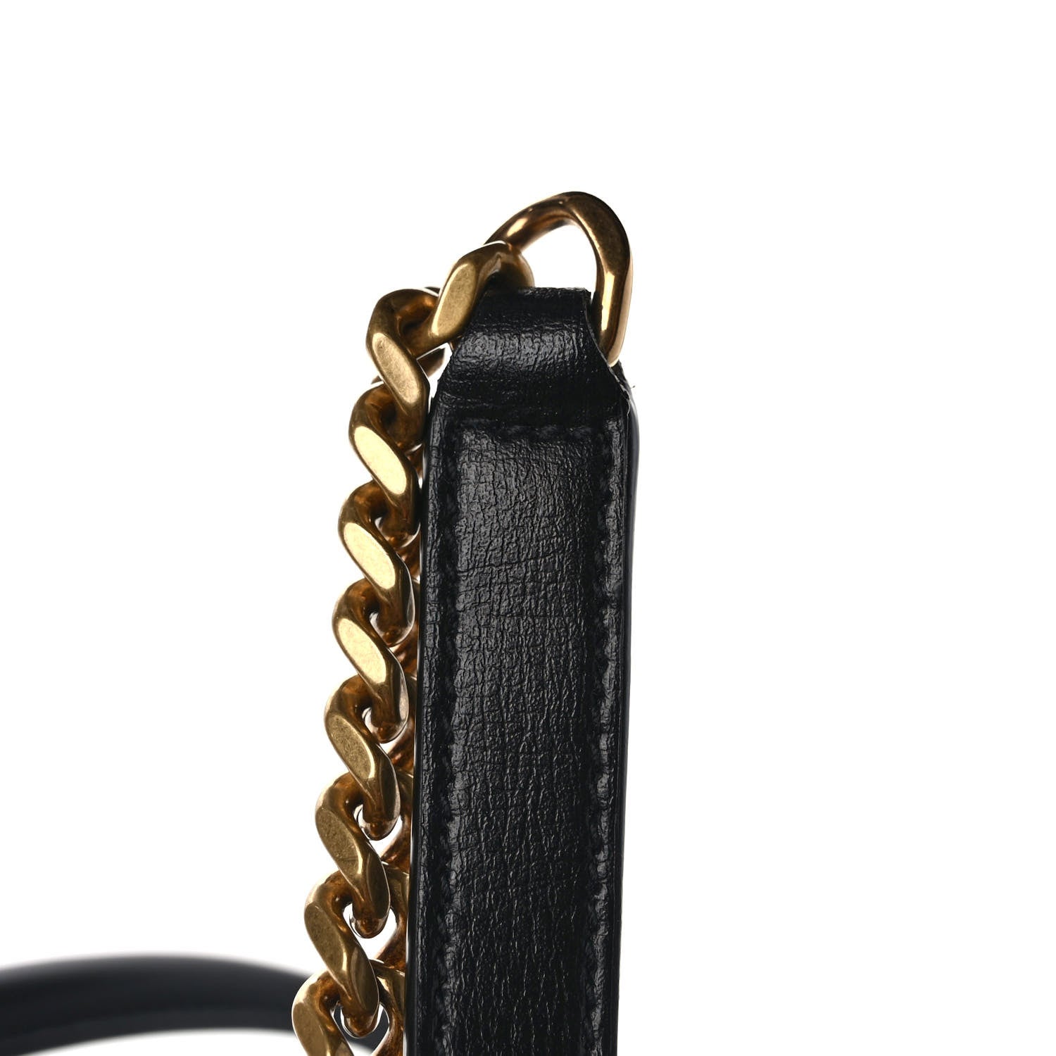 Saint Laurent Smooth Calfskin Medium Monogram Sunset Satchel Black 11 of 11