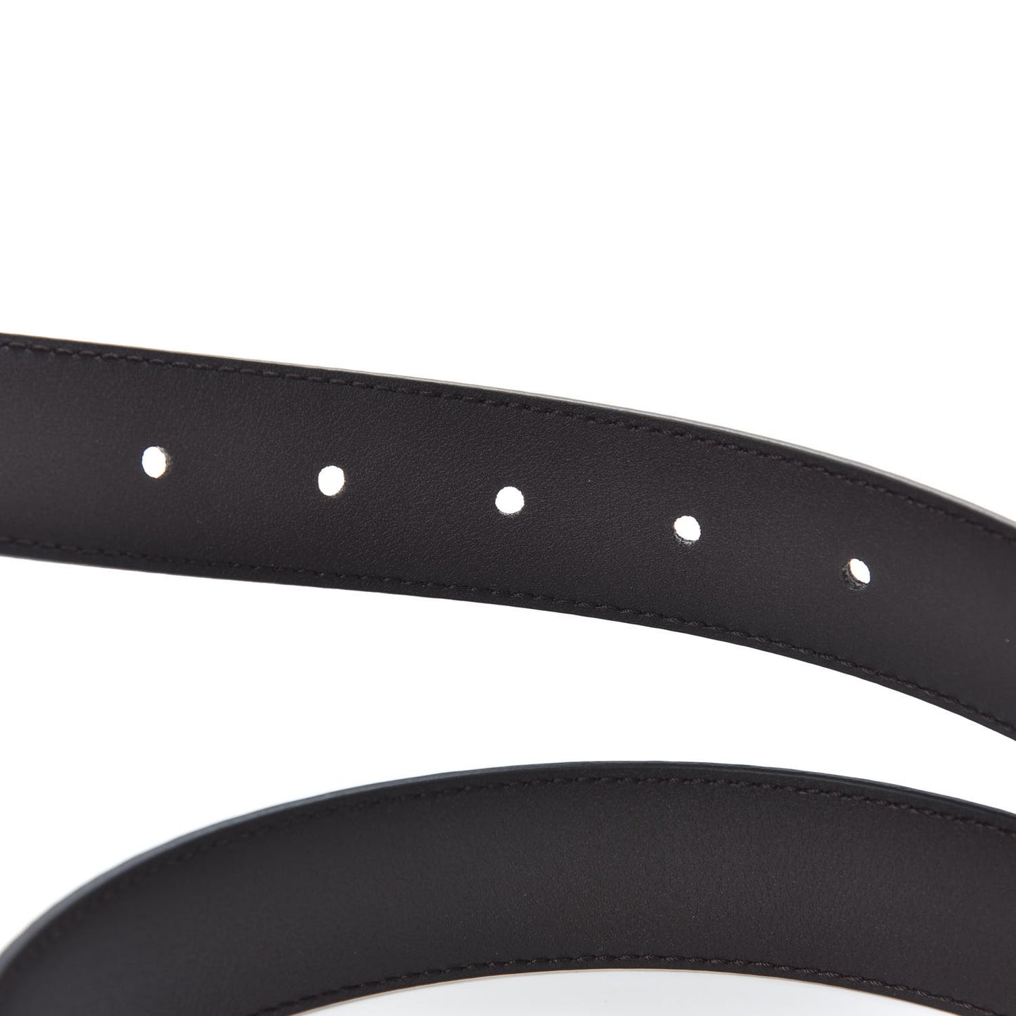 Calfskin Belt 95 38 Dark Brown