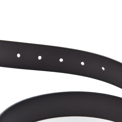 Gucci Calfskin Belt 95 38 Dark Brown 3 of 4