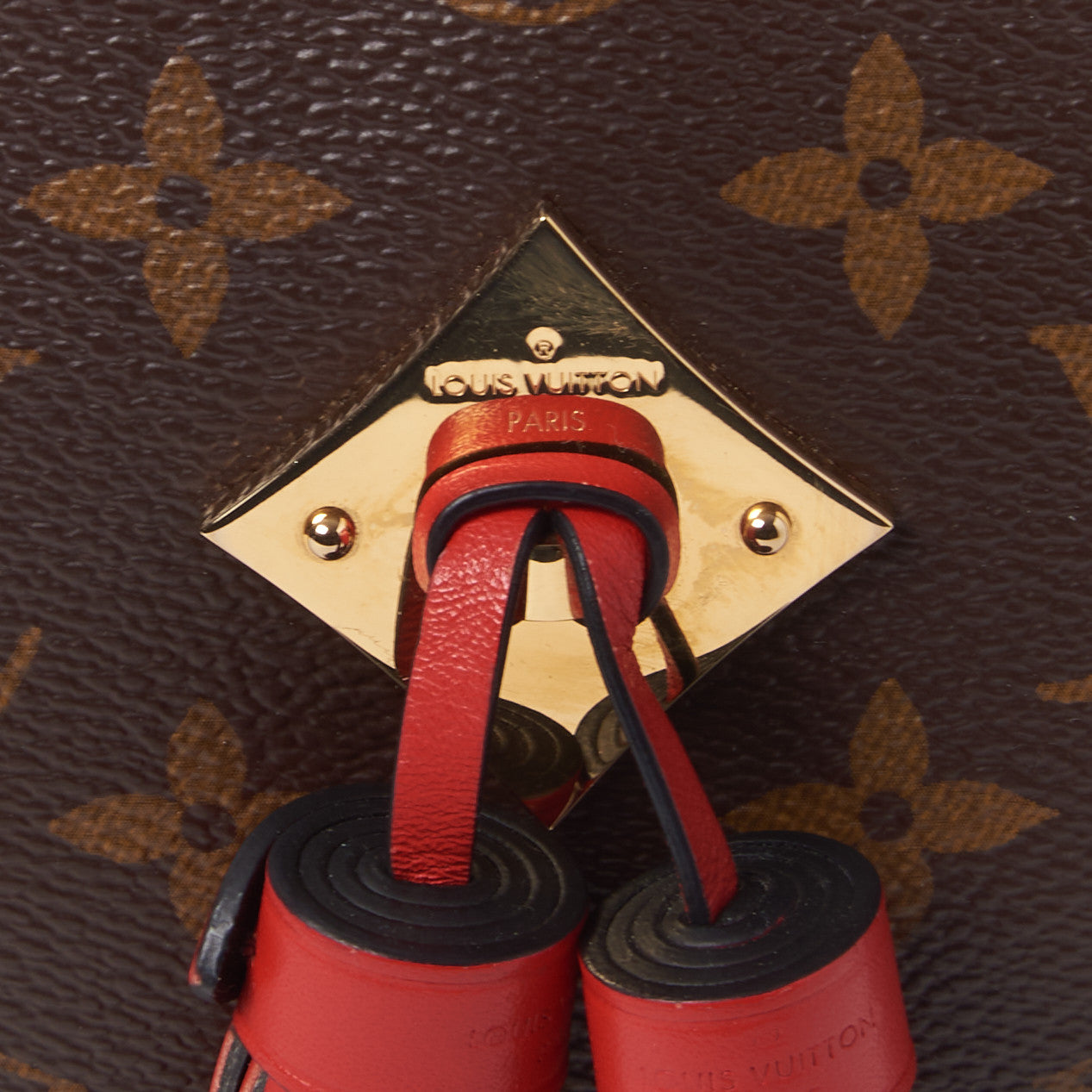 Louis Vuitton Monogram Saintonge Coquelicot 9 of 10