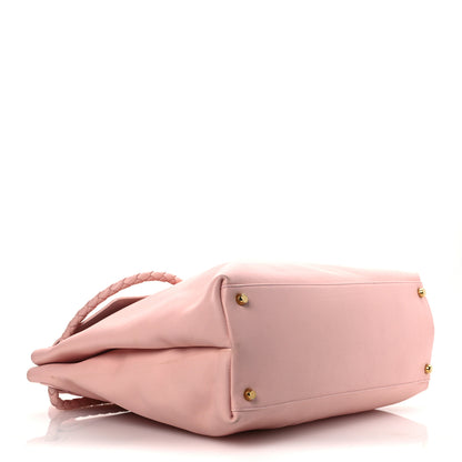 Bottega Veneta Silky Calfskin Large Ciao Ciao Rose 7 of 37