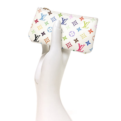 Louis Vuitton LV X TM Monogram Multicolor Key Pouch White 2 of 7