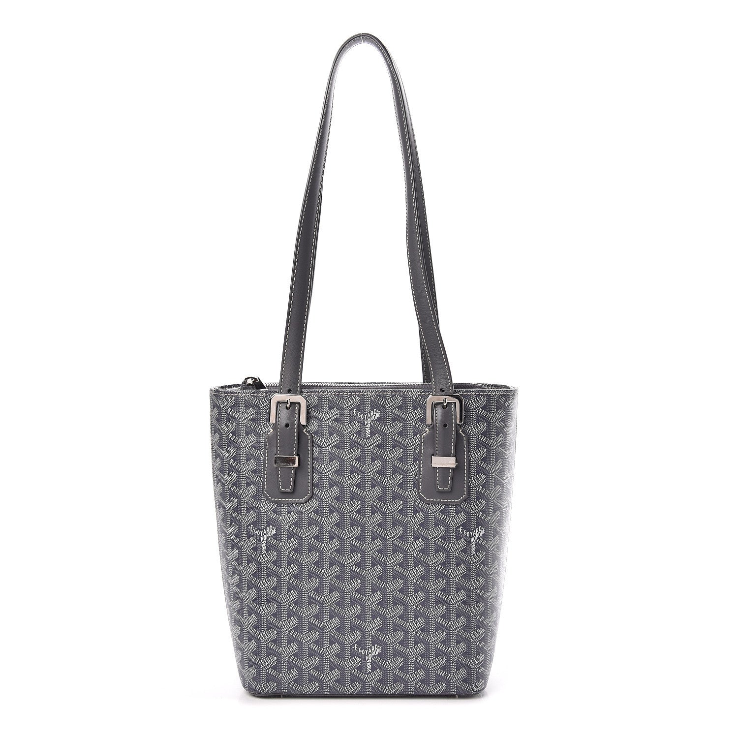 Goyard Goyardine Marie Galante PM Grey 1 of 9