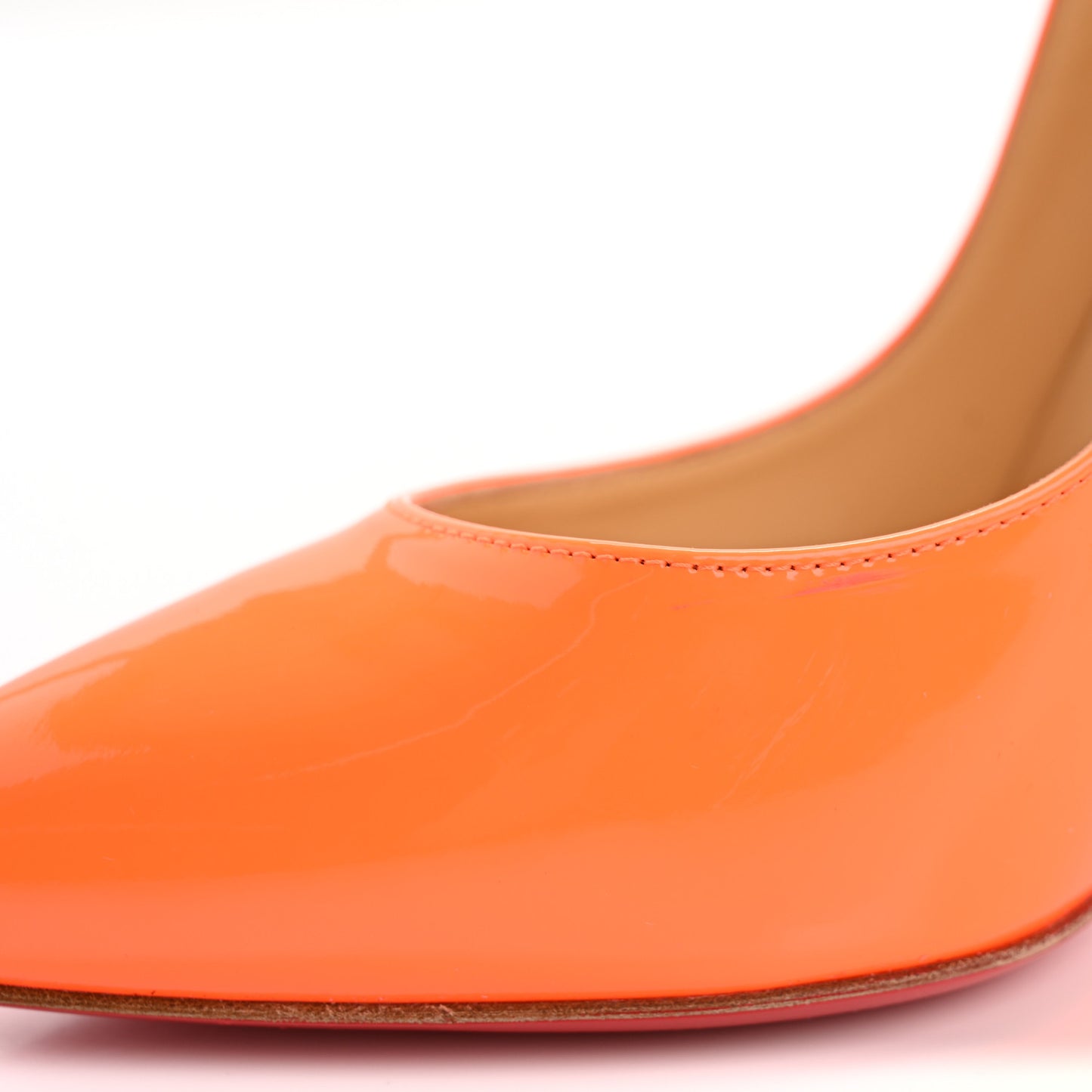Patent Hot Chick 100 Pumps 39 Sunset