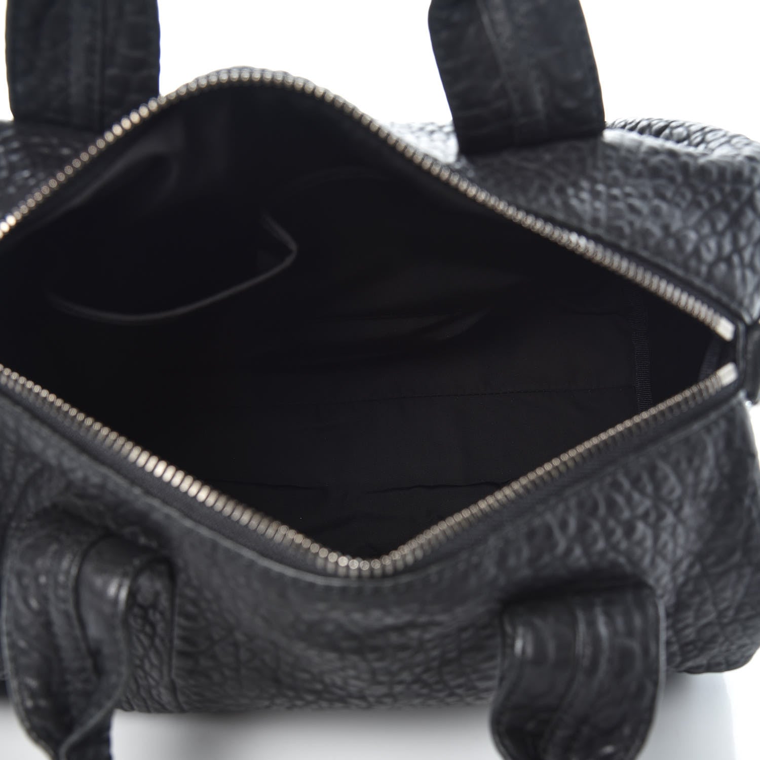 Alexander Wang Pebbled Lambskin Rocco Black Nickel Hardware 5 of 9