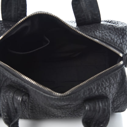 Alexander Wang Pebbled Lambskin Rocco Black Nickel Hardware 5 of 9
