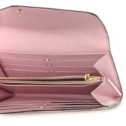 Louis Vuitton Vernis Rayures Sarah Wallet NM Dune 5 of 14