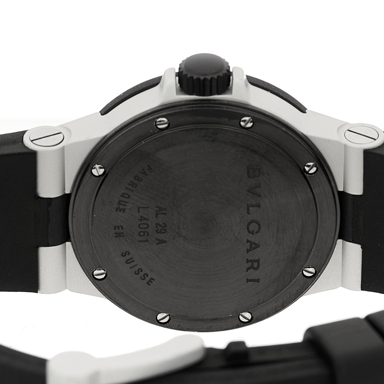 Aluminum Rubber 29mm Diagono Quartz Watch