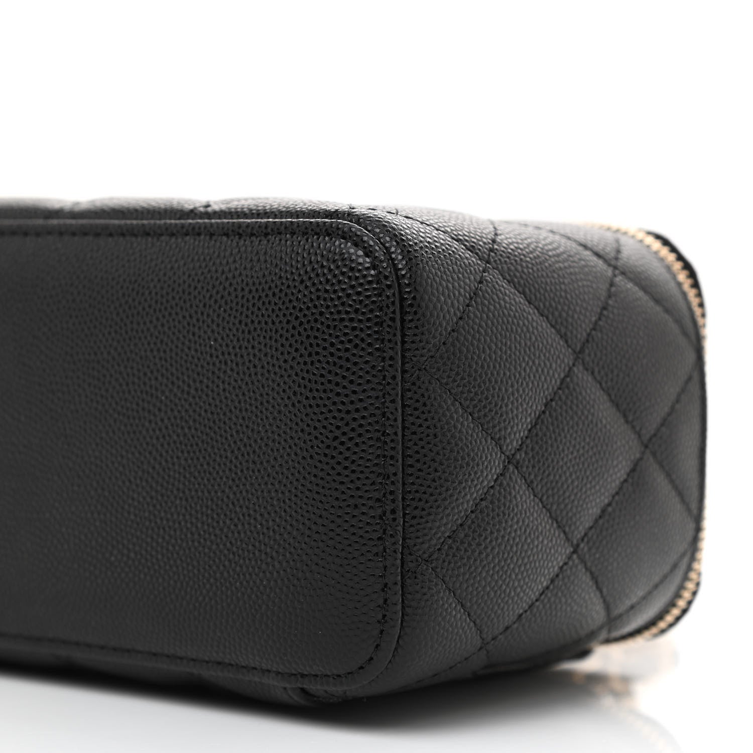 Chanel Caviar Quilted Small Vanity Case With Chain Black 10 of 11