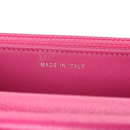 Chanel Caviar Quilted Wallet on Chain WOC Pink 6 of 11