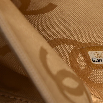 Chanel Calfskin Quilted Wild Stitch Bag Beige 7 of 15