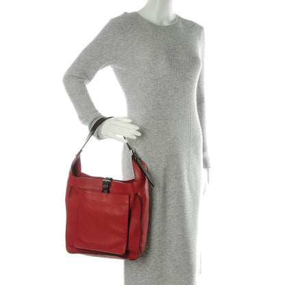Hermes Taurillon Clemence Marwari PM Rouge Venetian 2 of 7
