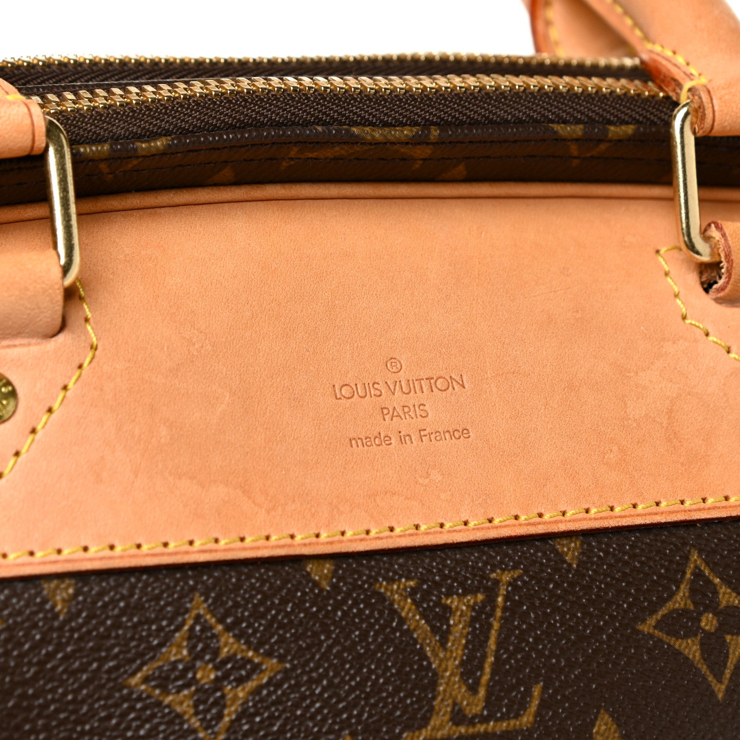 Louis Vuitton Monogram Alize 2 Compartment Luggage Travel Bag 21 of 30