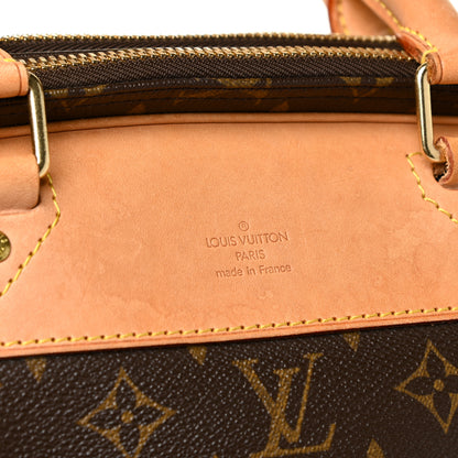 Louis Vuitton Monogram Alize 2 Compartment Luggage Travel Bag 21 of 30