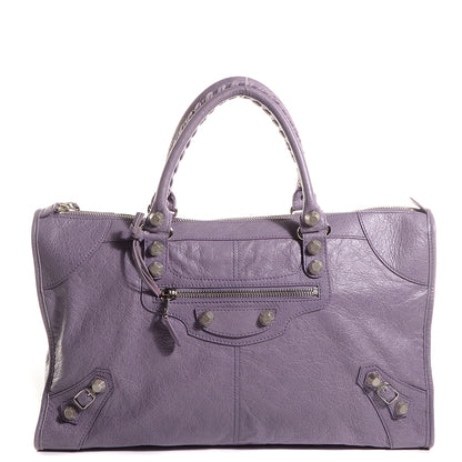 Balenciaga Agneau Giant 12 Silver Hardware Work Glycine 1 of 11