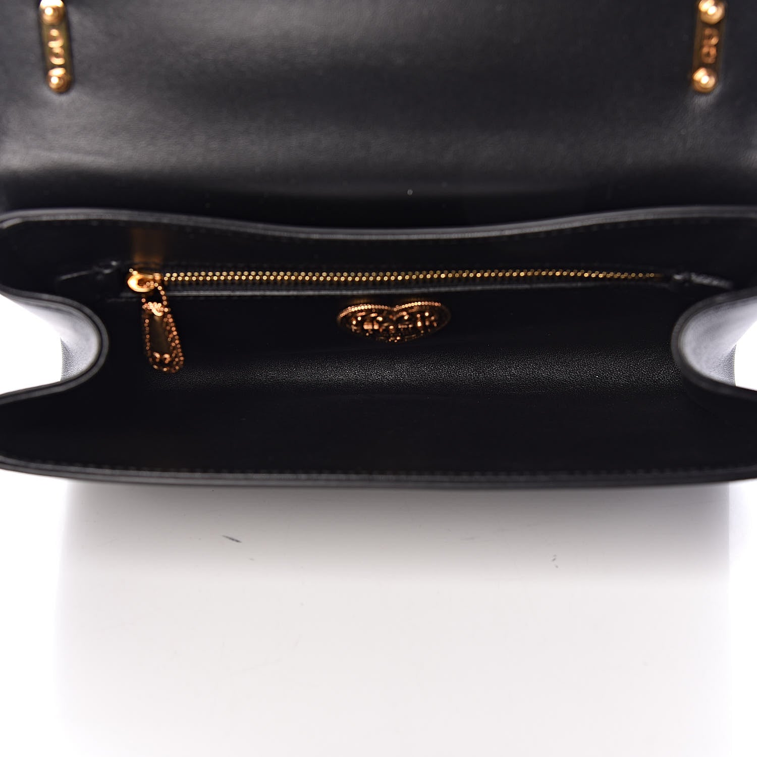 Dolce & Gabbana Calfskin Medium Devotion Crossbody Bag Black 5 of 10