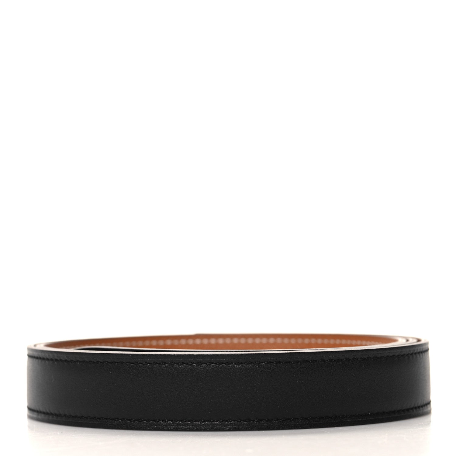 Hermes Swift Epsom 24mm Belt Strap 95 38 Black Gold 2 of 6