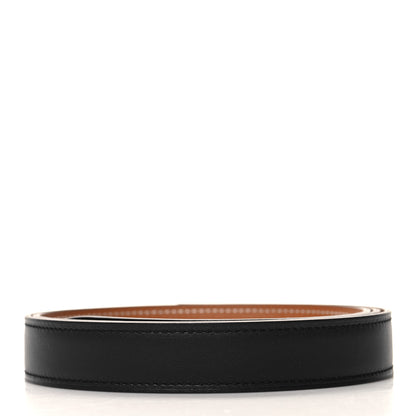 Hermes Swift Epsom 24mm Belt Strap 95 38 Black Gold 2 of 6