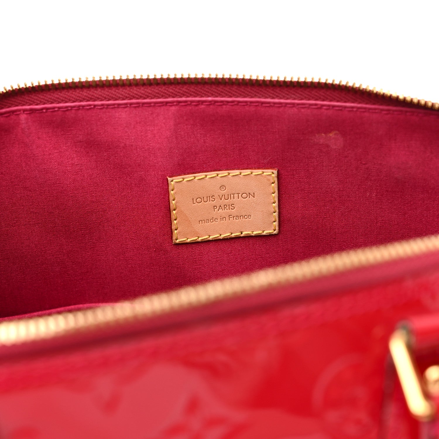 Louis Vuitton Vernis Alma GM Rose Indien 6 of 10