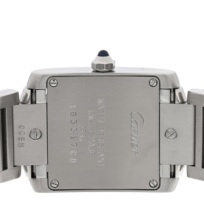 Cartier Stainless Steel 20mm Tank Francaise Quartz Watch 4 of 4