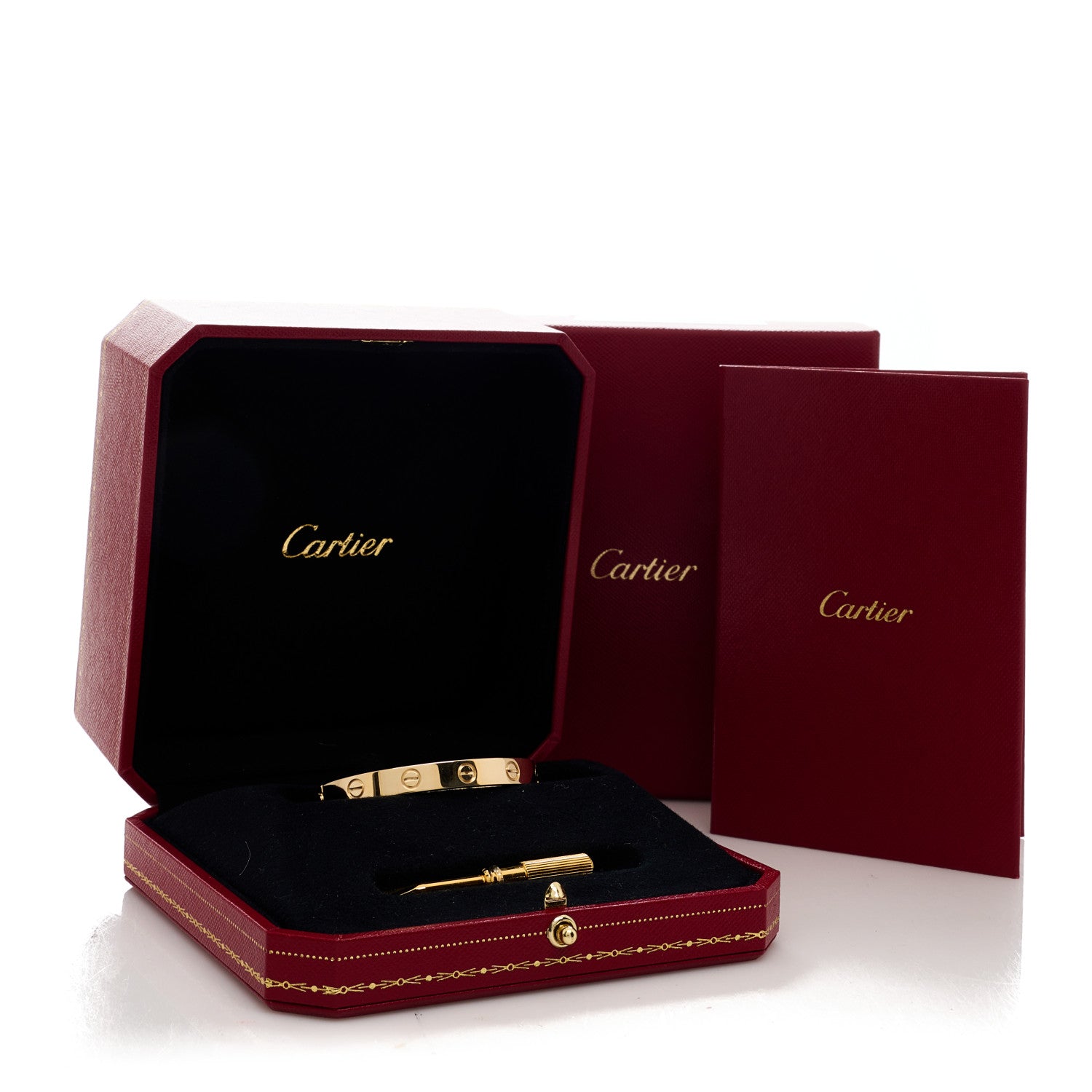 Cartier 18K Yellow Gold LOVE Bracelet 15 7 of 7