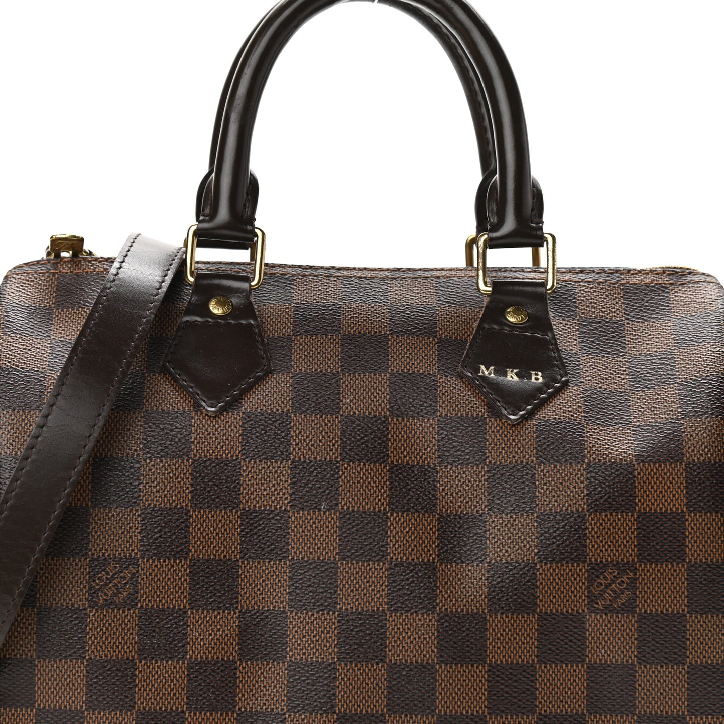 Damier Ebene Speedy Bandouliere 25