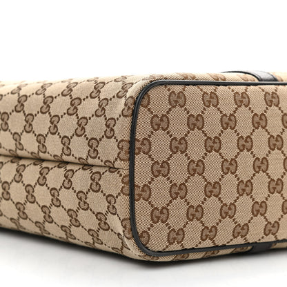 Gucci GG Monogram Large Joy Tote Bag Dark Brown 10 of 11