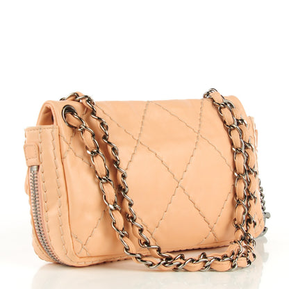 Chanel Calfskin Expandable Flap Light Pink 4 of 8