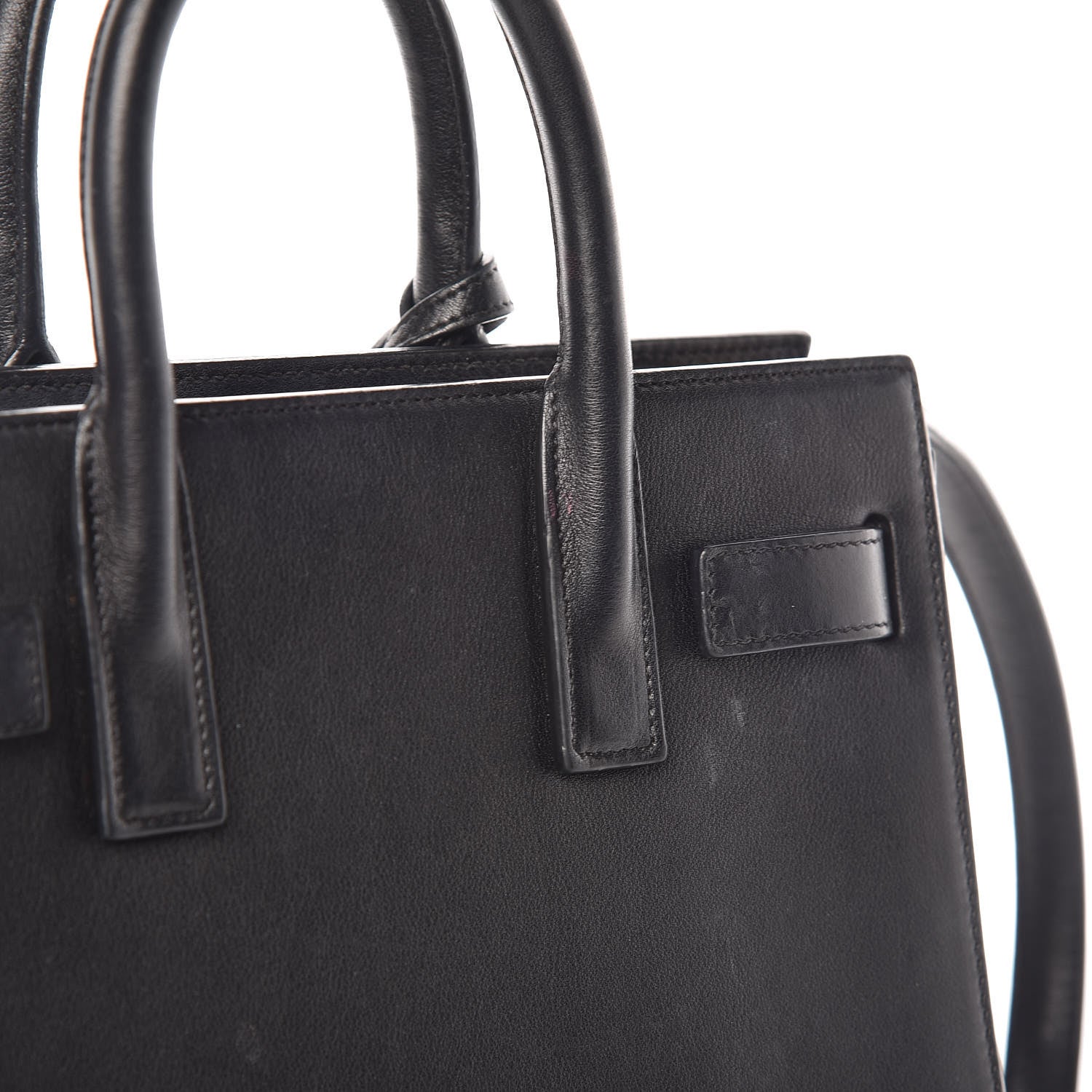 Saint Laurent Calfskin Nano Sac de Jour Black 11 of 12