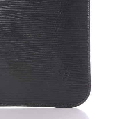 Louis Vuitton Epi Neverfull Pochette MM GM Black 12 of 14