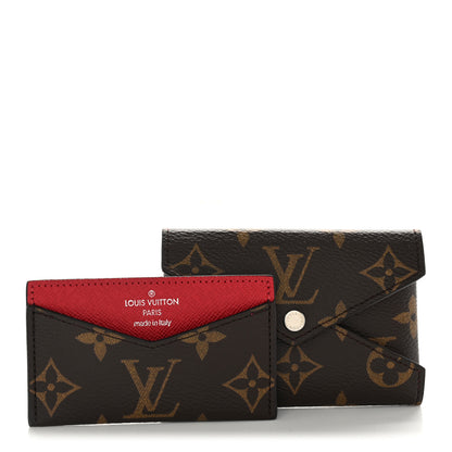 Louis Vuitton Monogram LV Colormania Kirigami Card Holder Sari Red 3 of 7