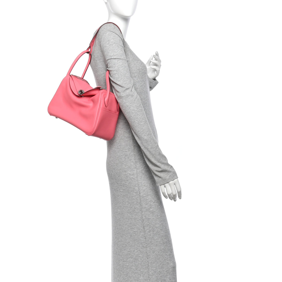 Hermes Evercolor Lindy 26 Rose Azalee 2 of 14