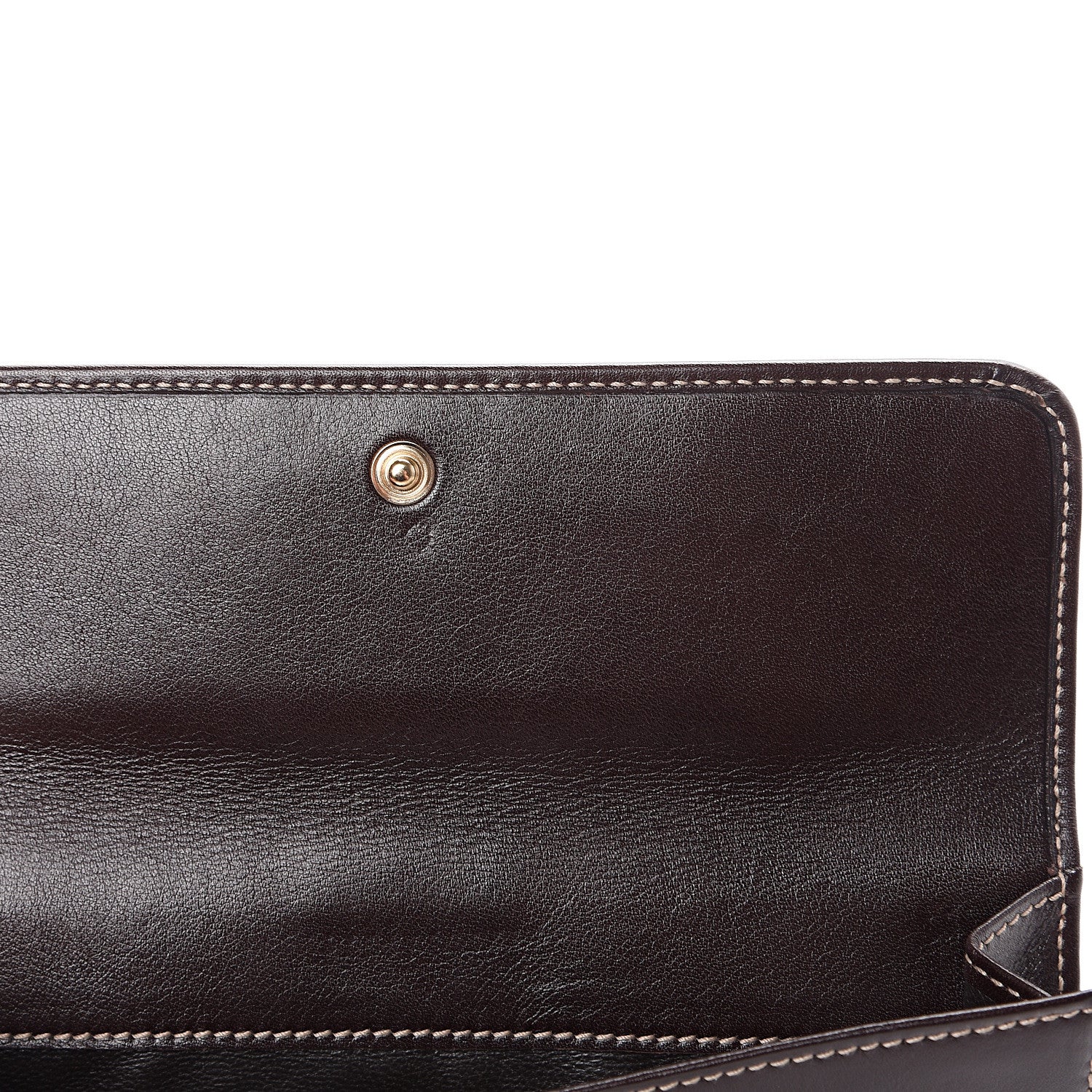 Gucci Calfskin Britt Continental Wallet Brown 13 of 15