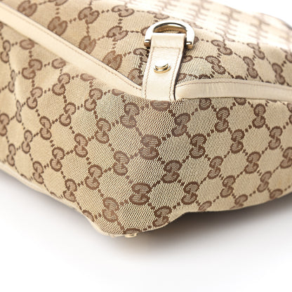 Gucci Monogram Medium Abbey Tote White 9 of 10