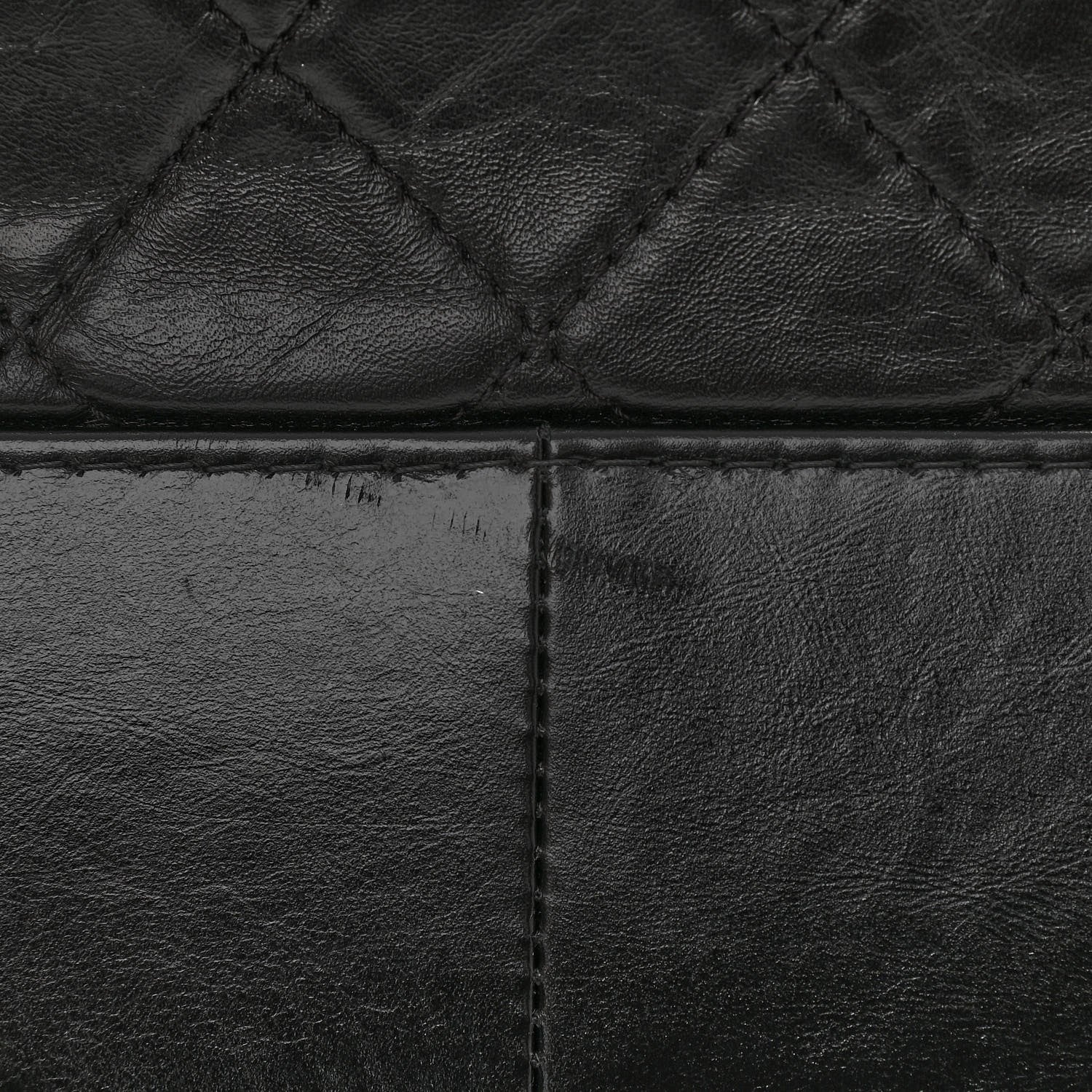 Chanel Aged Calfskin Quilted Medium Gabrielle Hobo Black 12 of 13