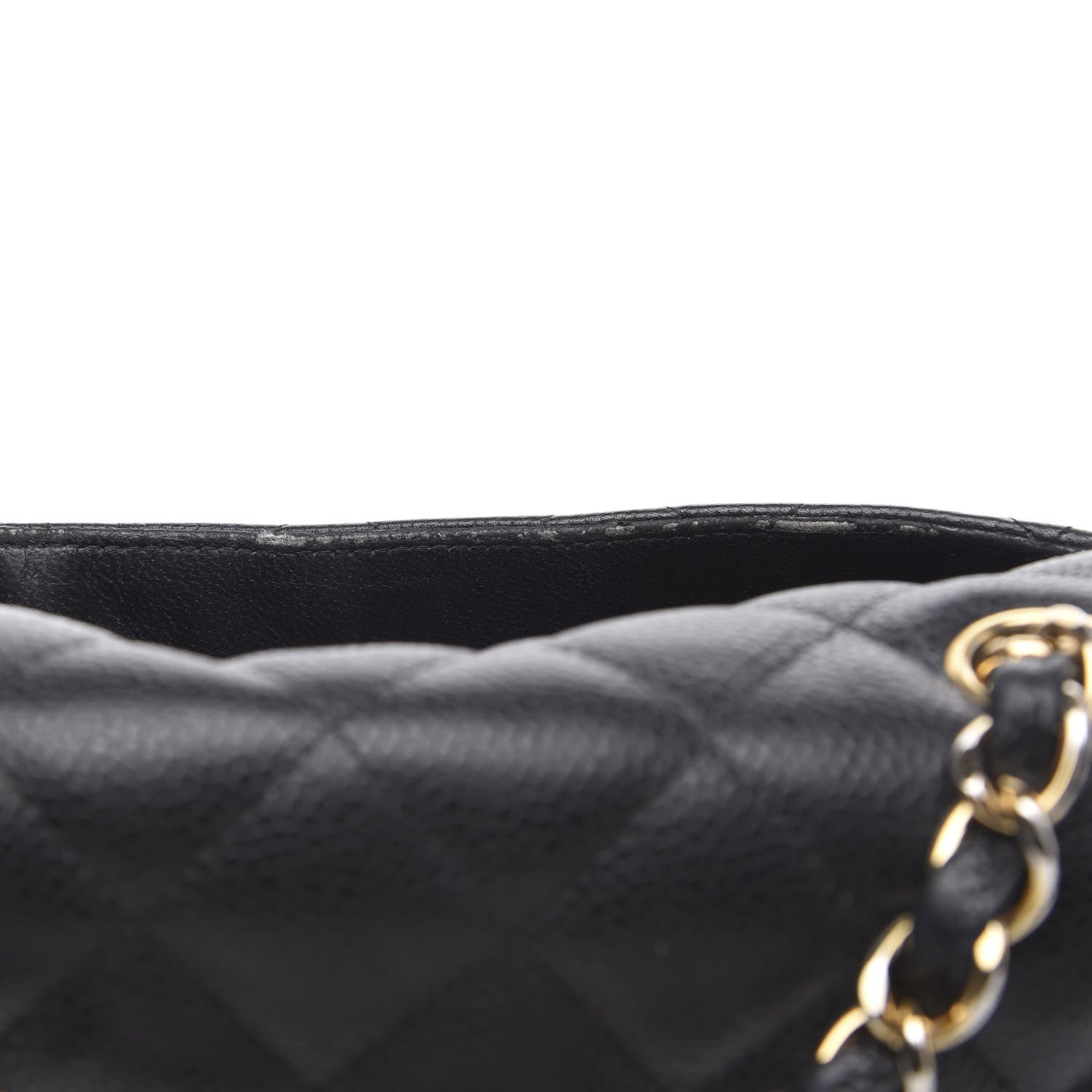 Chanel Caviar Quilted Jumbo Single Flap Black 16 of 16