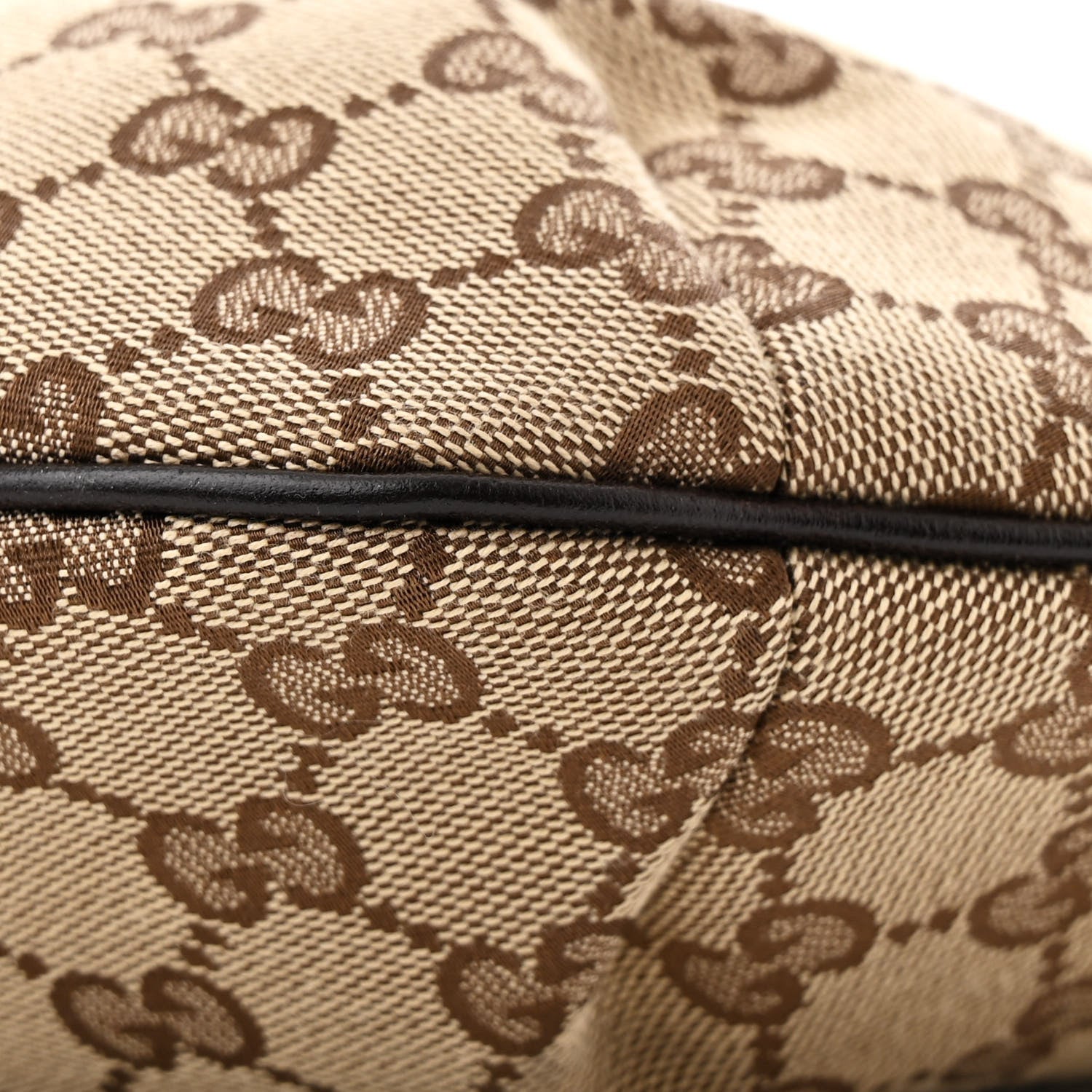 Gucci Monogram Hobo Dark Brown 10 of 11